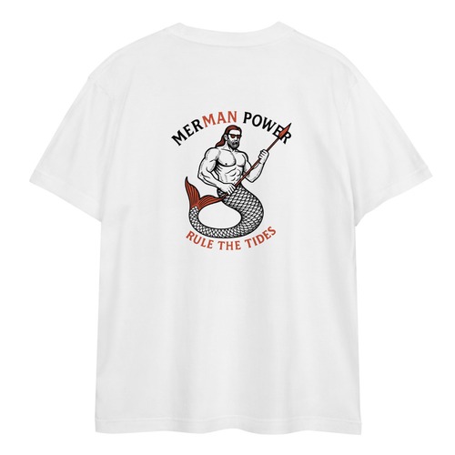 海の主役筋肉系マーメンT - 全3色 LP0025