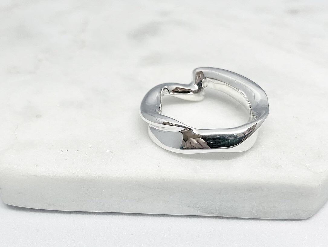 silver925 ring] chiffon01