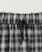 DU260519 Check Bustier 【set up可】