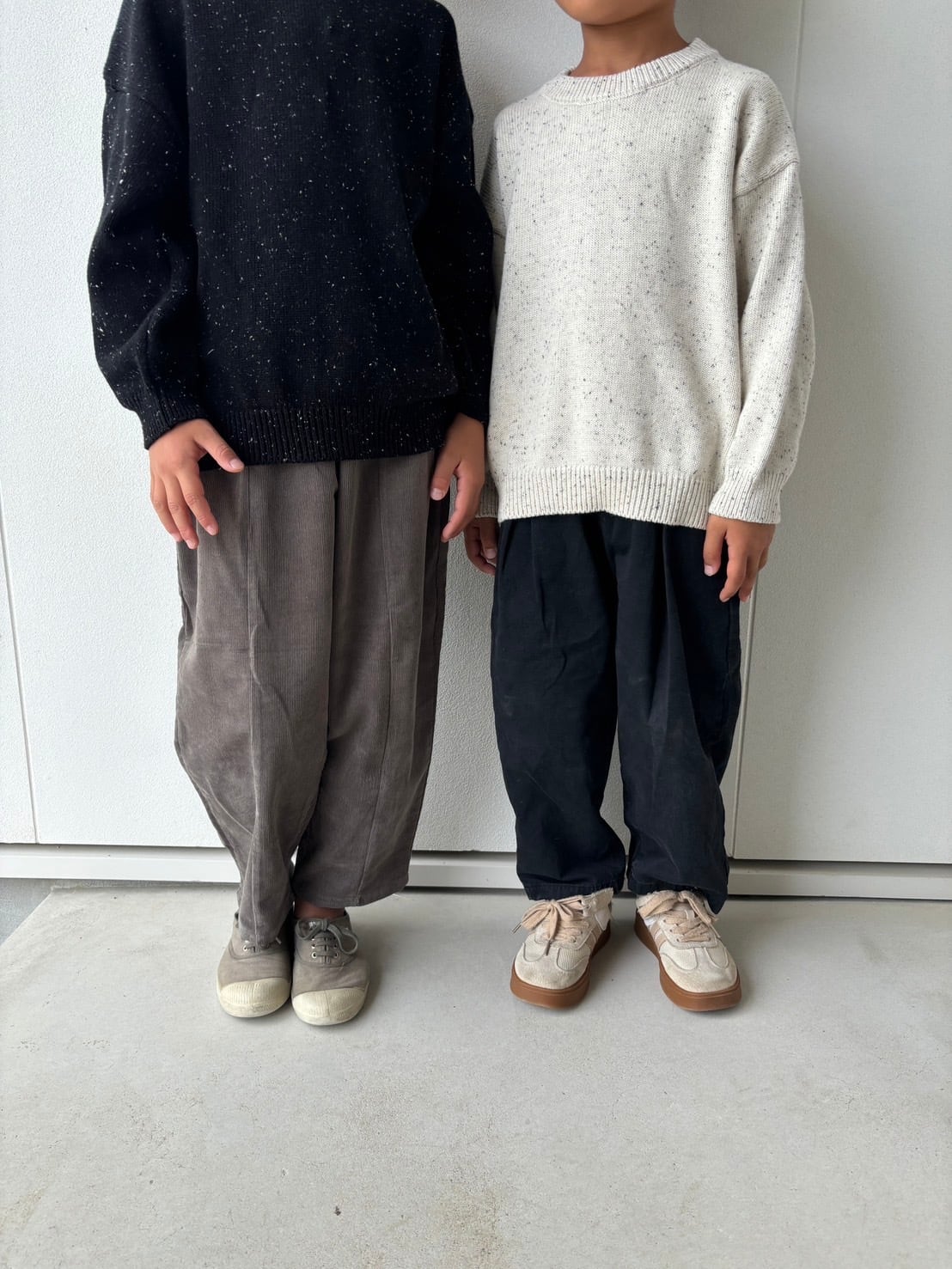 80-130 / monotone tsubu tsubu knit〔モノトーンつぶつぶニット〕