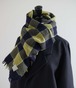 LOCALLY(ローカリー) / tartancheck muffler /navy × light green × pink