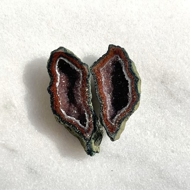 【超美石】エンジェル（天使）　ラベンダーアメジスト　お守り石　1129