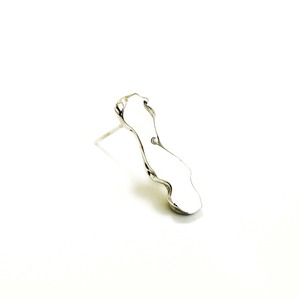 【片耳】VUP-12 "depth" pierced earring - large A - SV