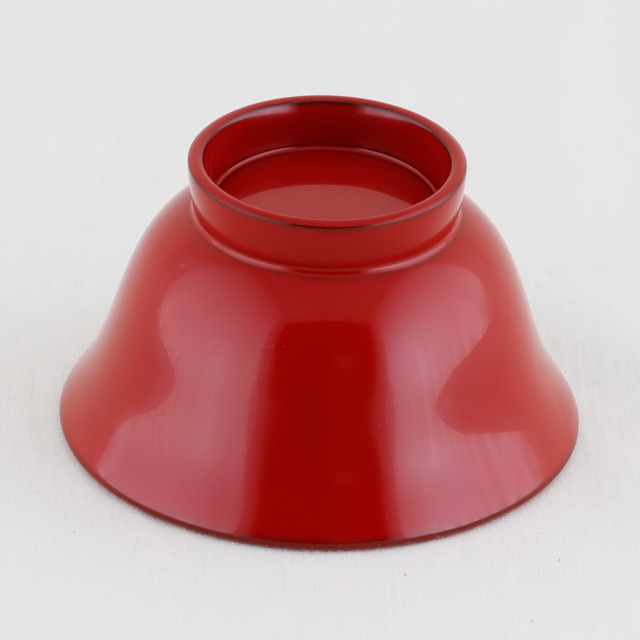 17-8  輪島塗　ぐい吞み／朱塗／干支 午蒔絵