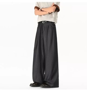 デニムドレープパンツ