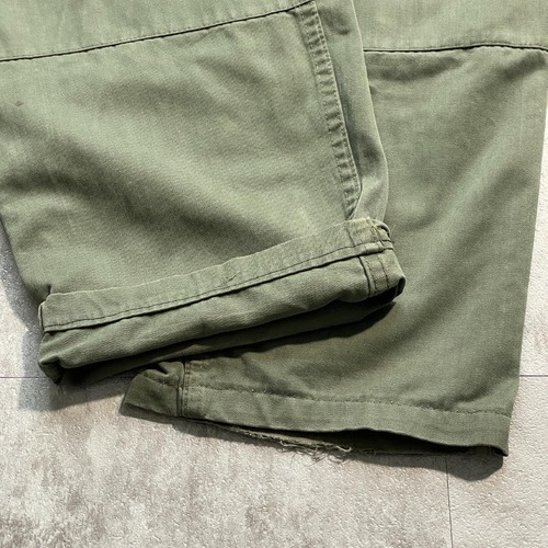 60-80s フランス軍 実物 HBT カーゴパンツ w33 詳細写真6