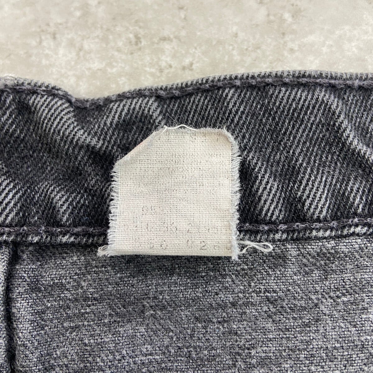 90年代 USA製 Levi's リーバイス 550 テーパード ブラックデニムパンツ
