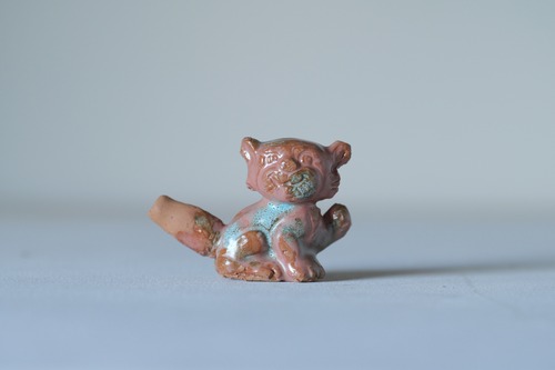 陶製ホイッスル ｜Paola Biancalana　"Cat"
