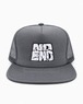 NO END LOGO MESH CAP CHARCOAL