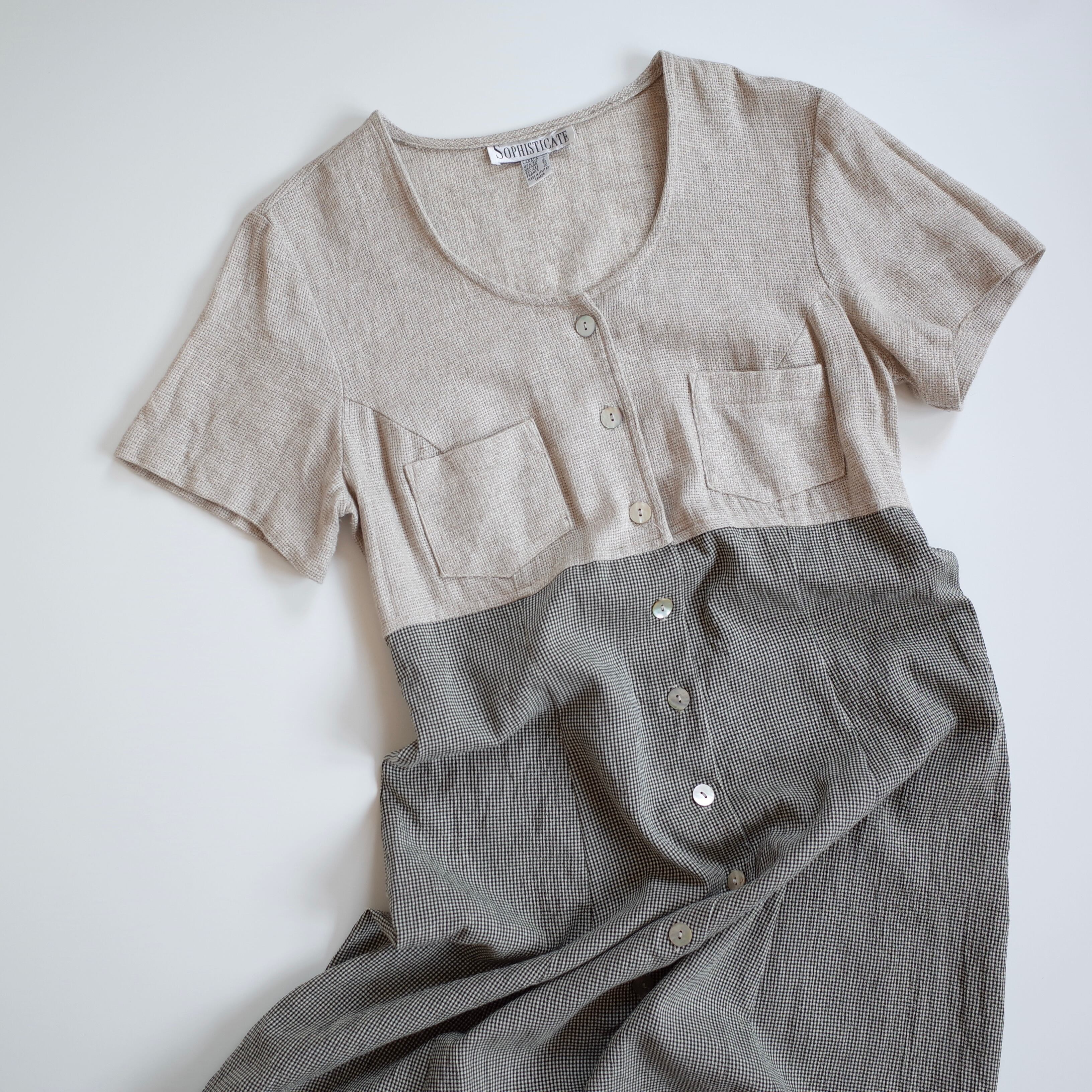 Canada made switching long dress