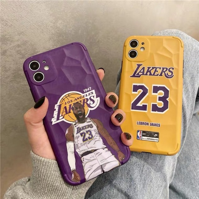 【小物】LAKERS 携帯電話ケース 2110141510Y