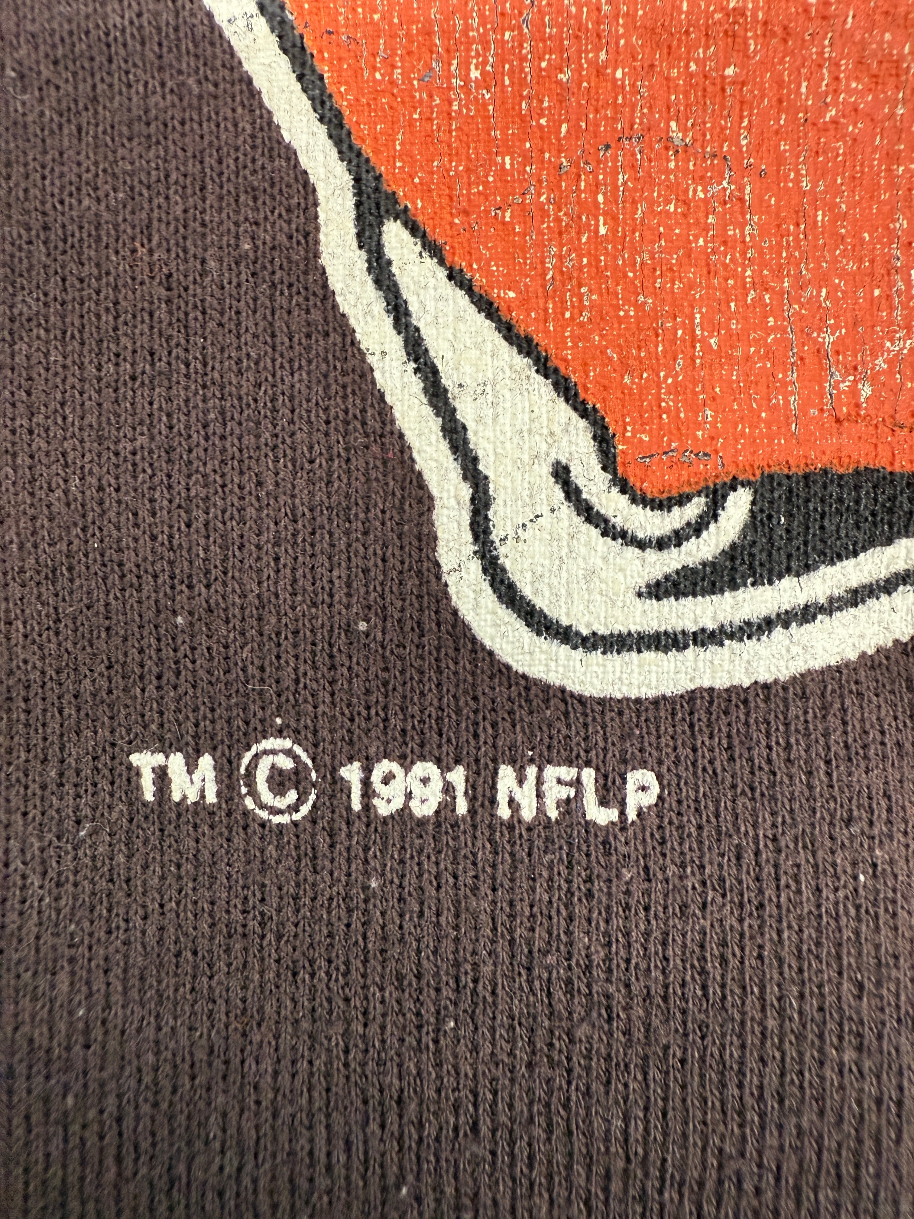 90s BROWNS / LOGO7 made in usa | COMRADE VINTAGE STORE