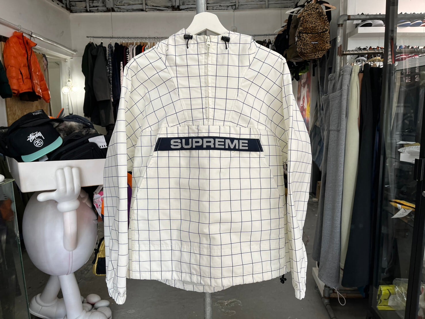 Supreme HEAVY NYLON ANORAK WHITE SMALL 63921 | BRAND BUYERS OSAKA 