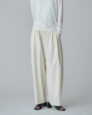 Barrel Pants White / F.