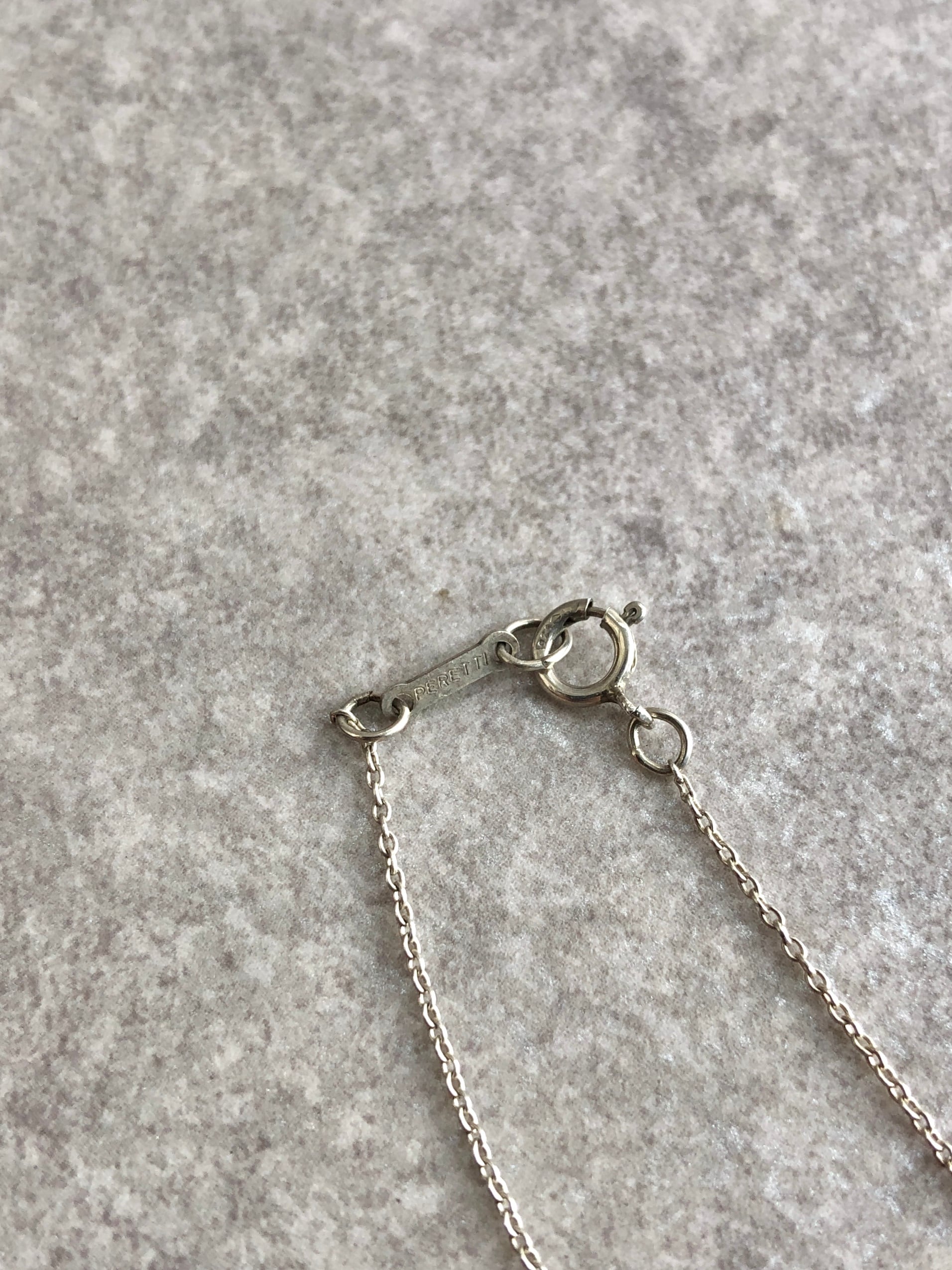 Tiffany & Co. ティファニー ビーン ネックレス シルバー 925 vintage