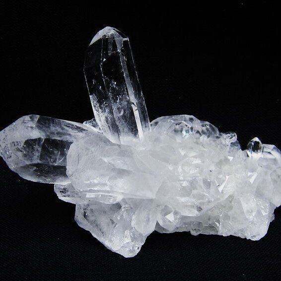 水晶 クラスター 原石 アーカンソー産 一点物 172-4085