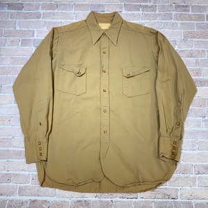 1950s PENDLETON WOOL SHIRT BEIGE