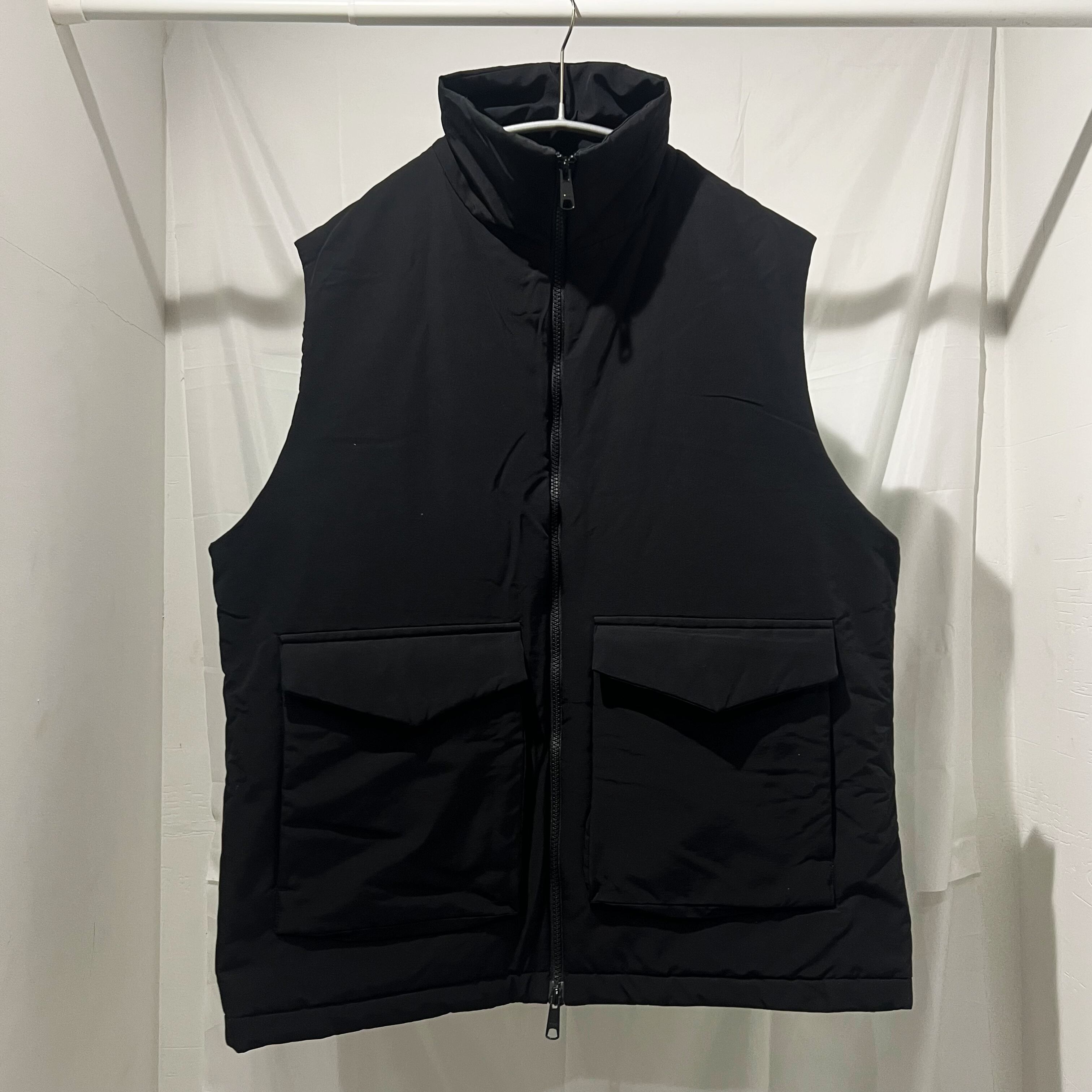 KAIKO カイコー PADDED VEST ナイロン ダウンベスト ブラック size1 
