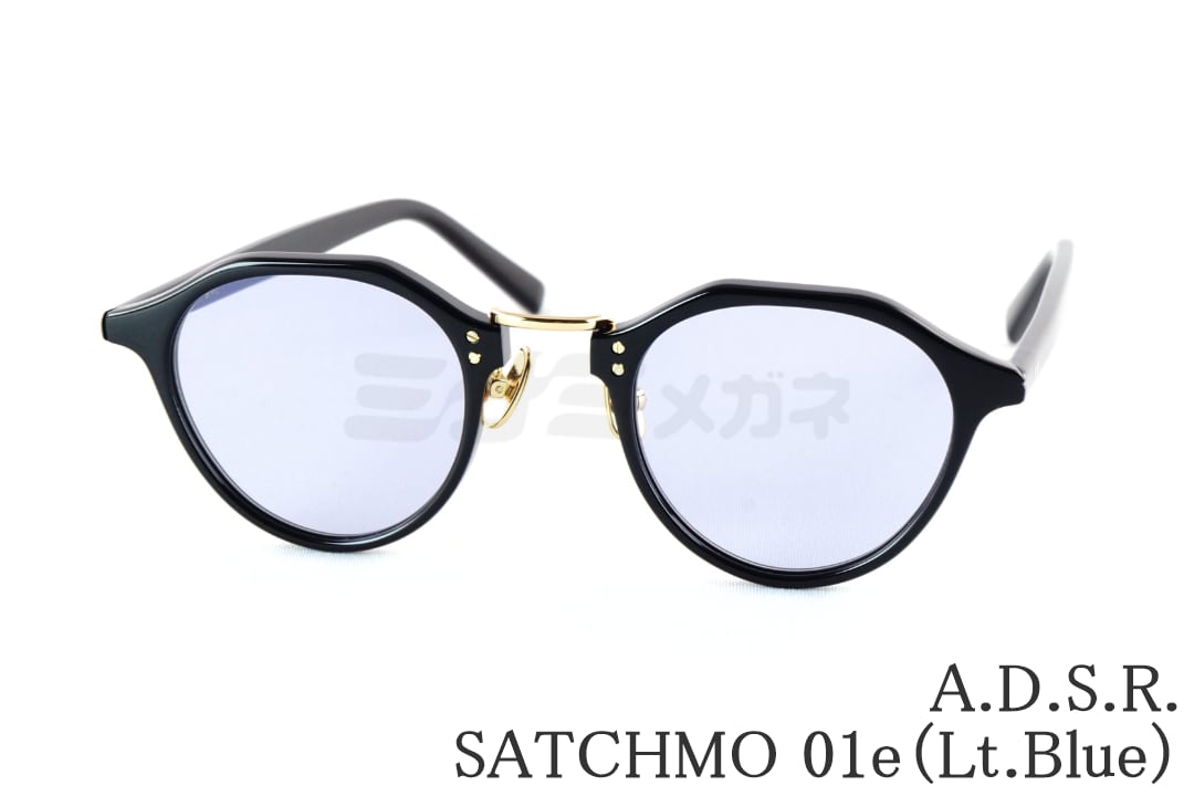 A.D.S.R. SATCHMO13 チャコール×シルバー グレー40%レンズ ⁄ A.D.S.R.