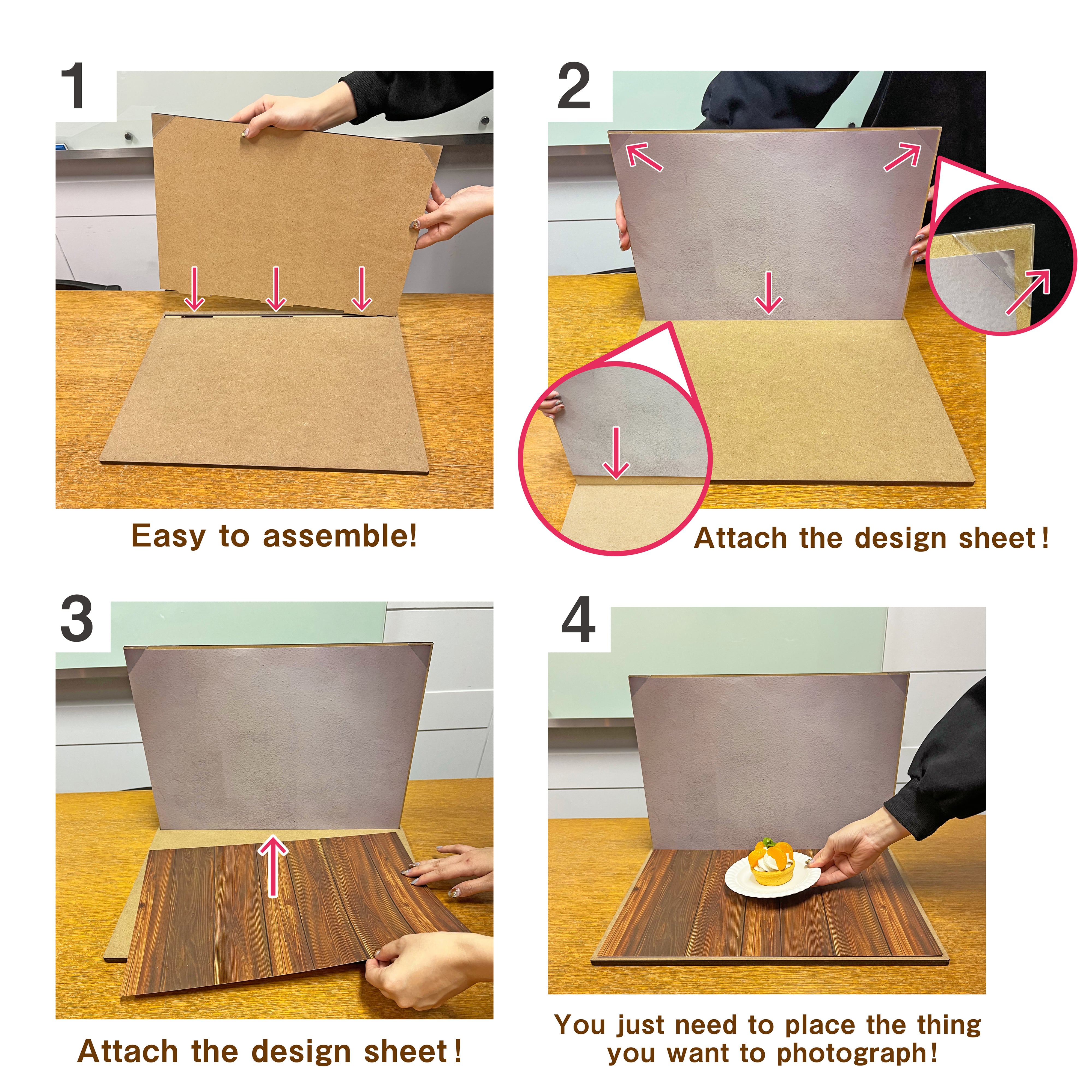 フィギュア用撮影ブースセット004（figure photo booth set 004