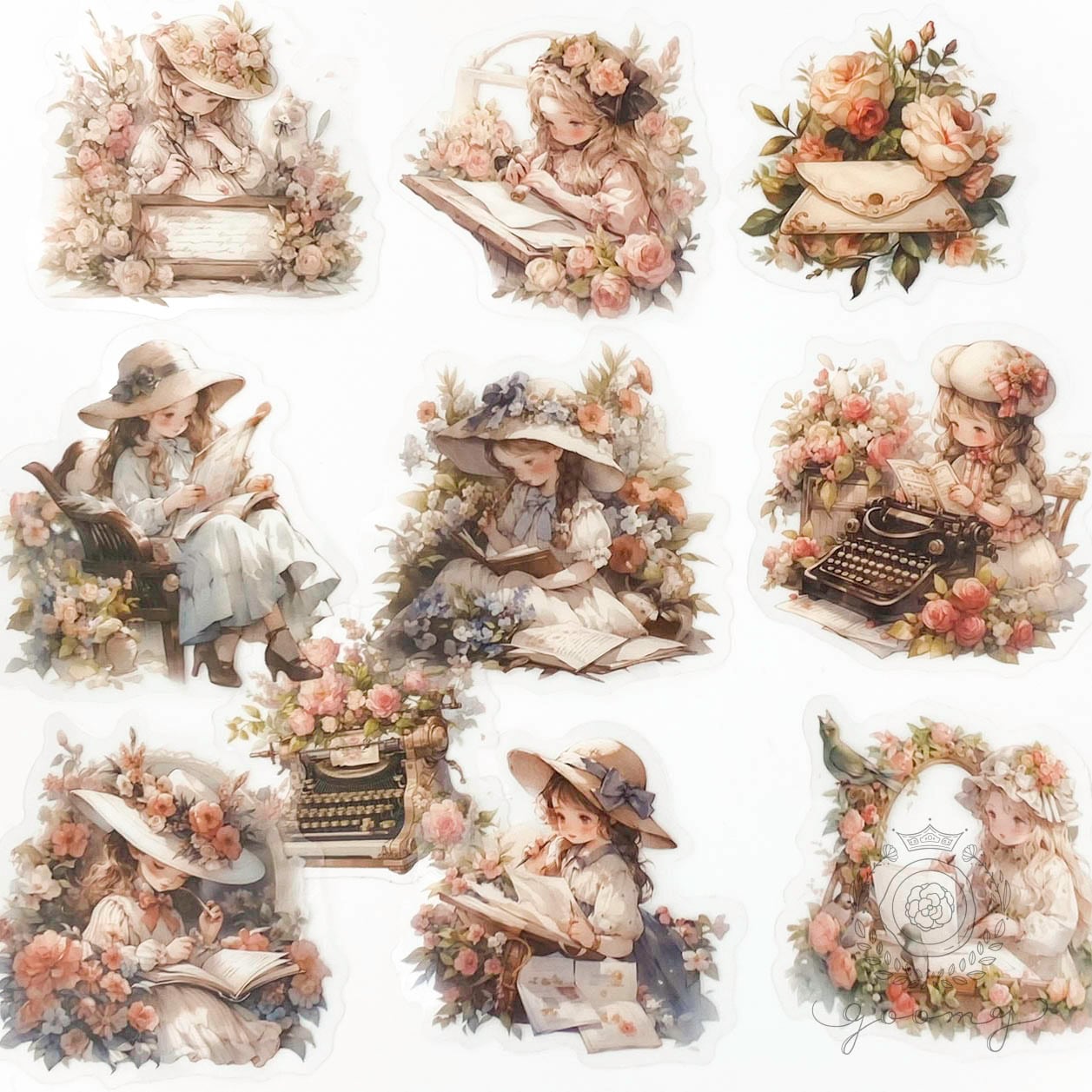 イラストフレークシール 柔光<S799>