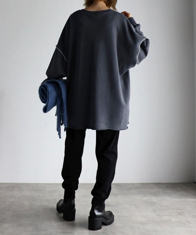 裏起毛ビッグロゴスウェット