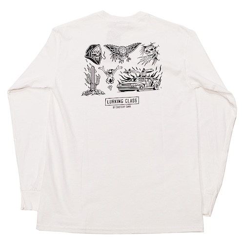 LURKING CLASS(ラーキングクラス) / END FLASH L/S TEE(ST21FT03)(ロングスリーブTシャツ)