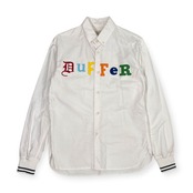 The DUFFER of ST.GEORGE ザ ダファーオブセントジョージ オックスフォード BD ボタンダウン 長袖シャツ S/メンズ ホワイト