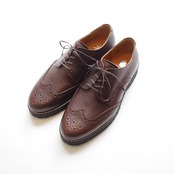 Tomo&Co  WING TIP  BROWN SHRINK TMTK-S-0029SH