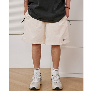 ★RETRO LOOSE STRAIGHT HALF LENGTH PANTS　　　A0650