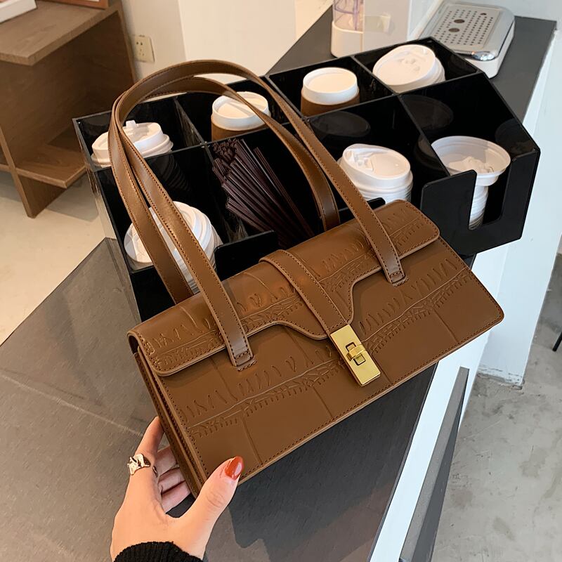 オータムウィンタースタンダード レトロ 秋物 冬物 スクウェア 手作りハンドバック12266067924