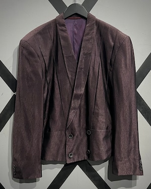 【X VINTAGE】Short Length Vintage Double Breasted Tailored Jacket