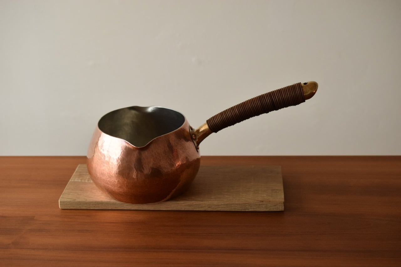 銅製ミルクパン(L) ※受注品 | yurisuke