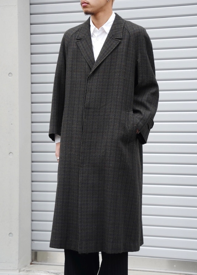 Y's for men 96AW waist coded chesterfield coat