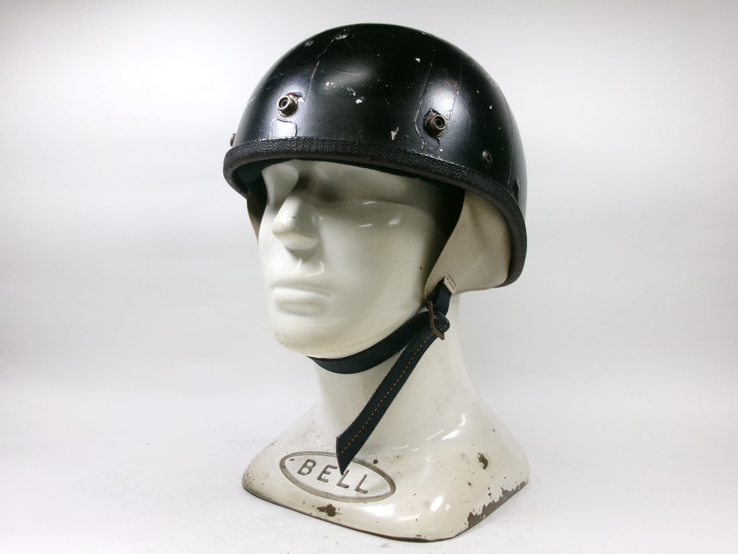 60s BELL 500TX ジェットヘルメット 7 1/8 目深加工済み M 雰囲気抜群