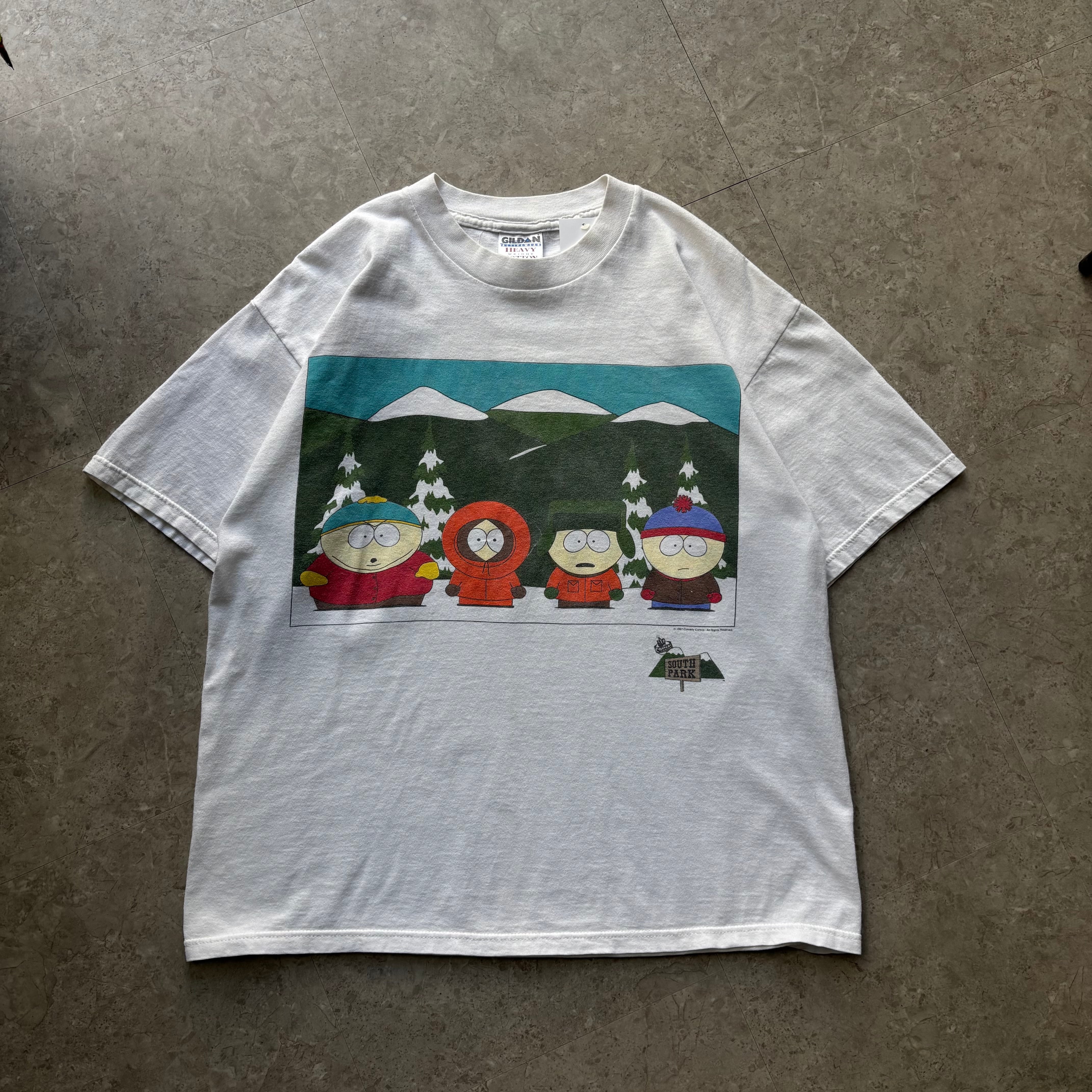 1997s SOUTH PARK character print T-shirt【仙台店】