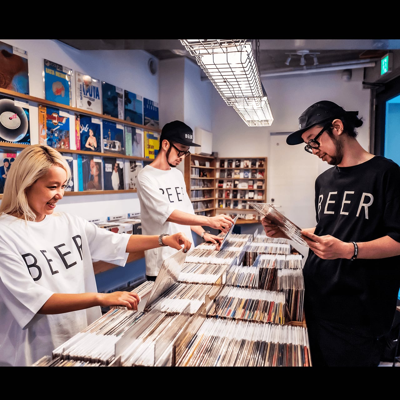 BEER ロゴT ブラック | BEER