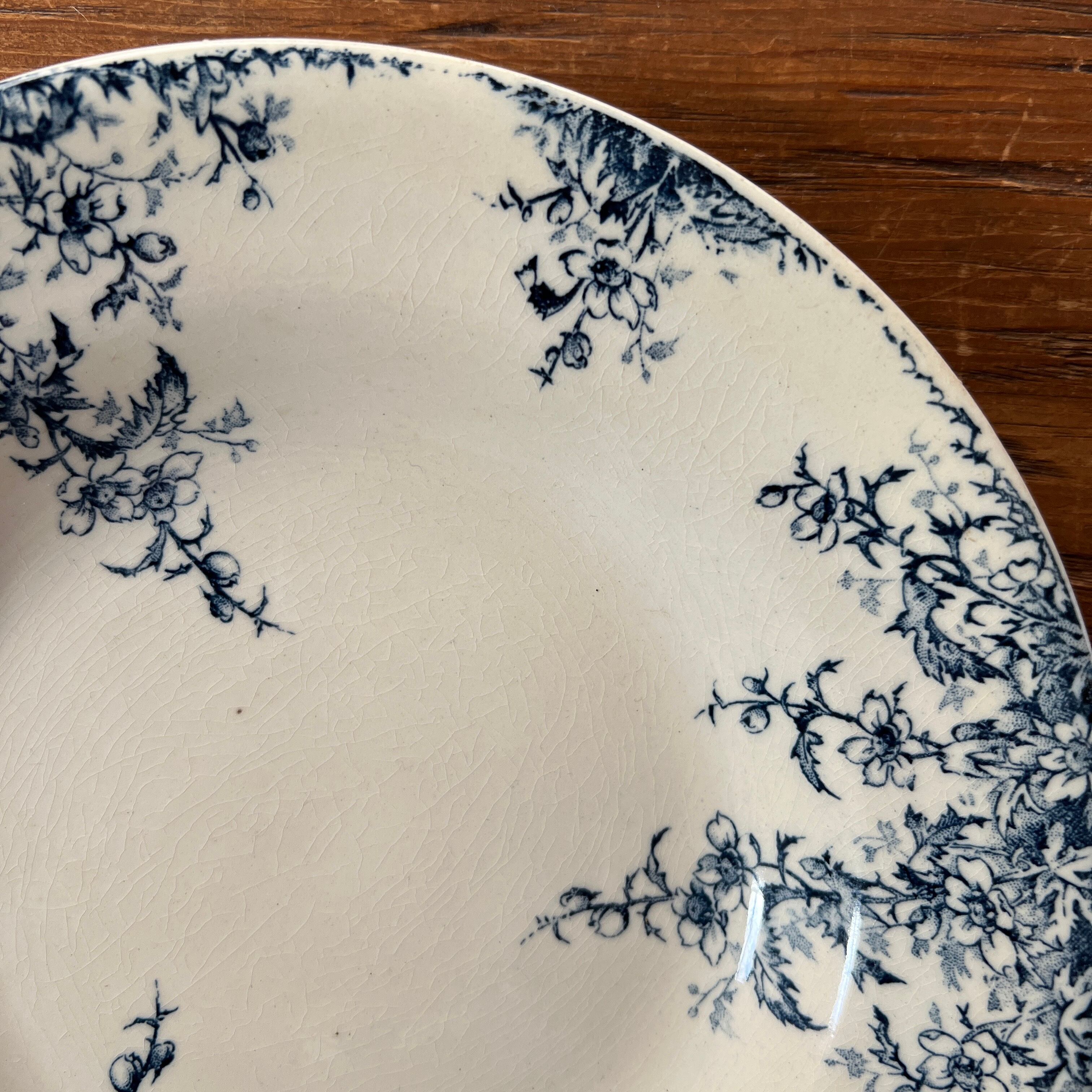 人気の ジアン スープ皿（C） アンティークプレート フランス ヴィンテージ