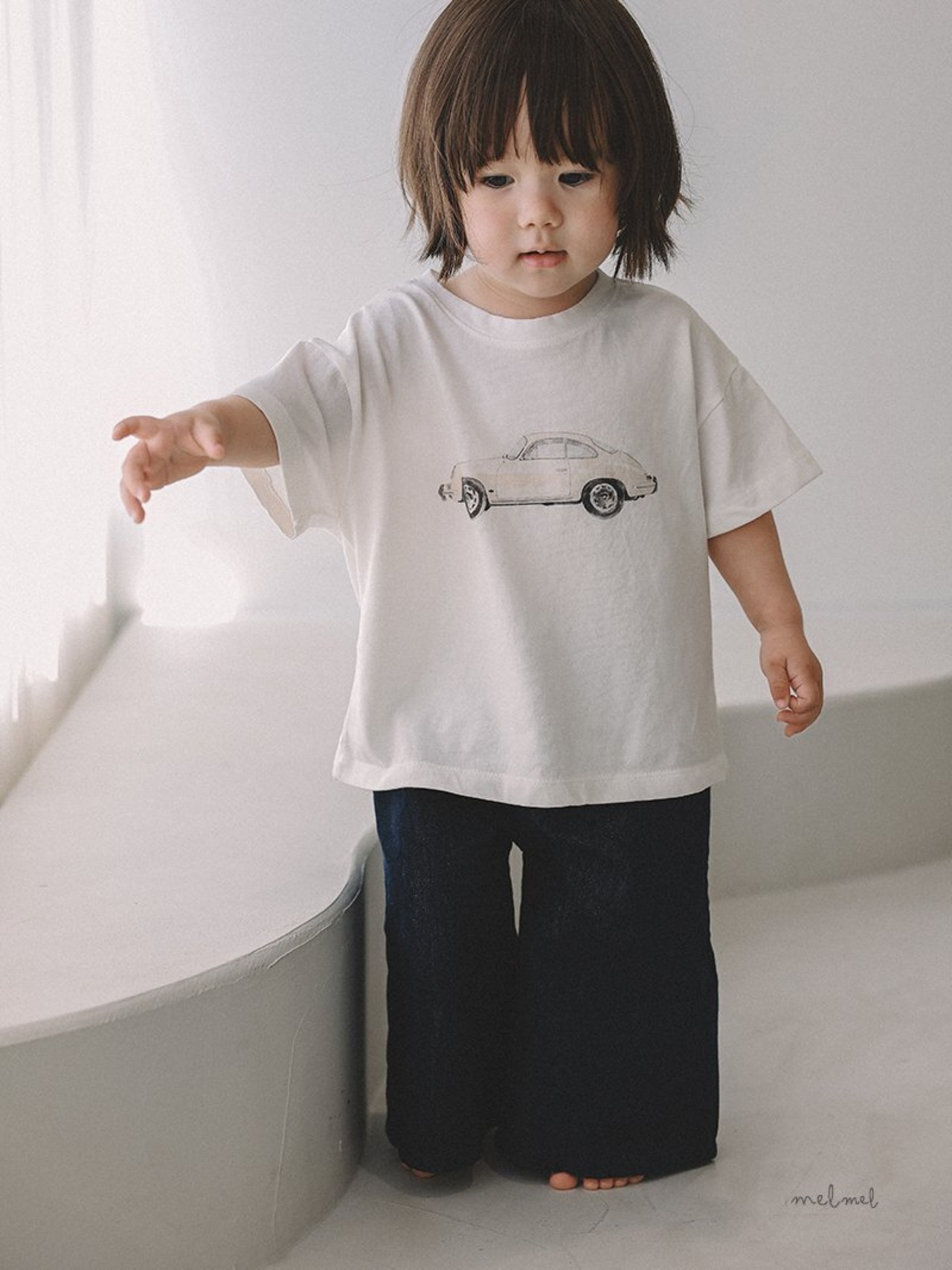 【取寄/韓国直送】melmel 26/SM ノンフェイドデニムパンツ｜夏服｜韓国子供服