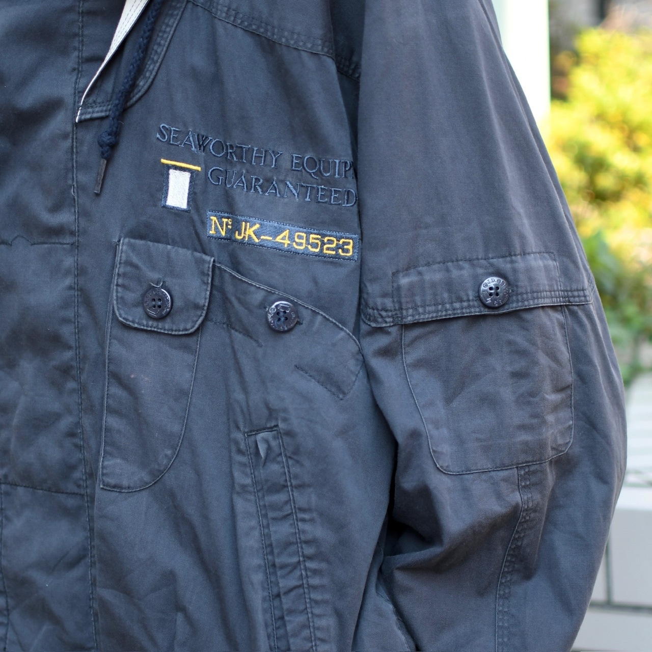 design fade gimmick blouson