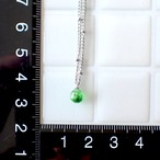 琉球ガラスのひと粒ネックレス 42cm