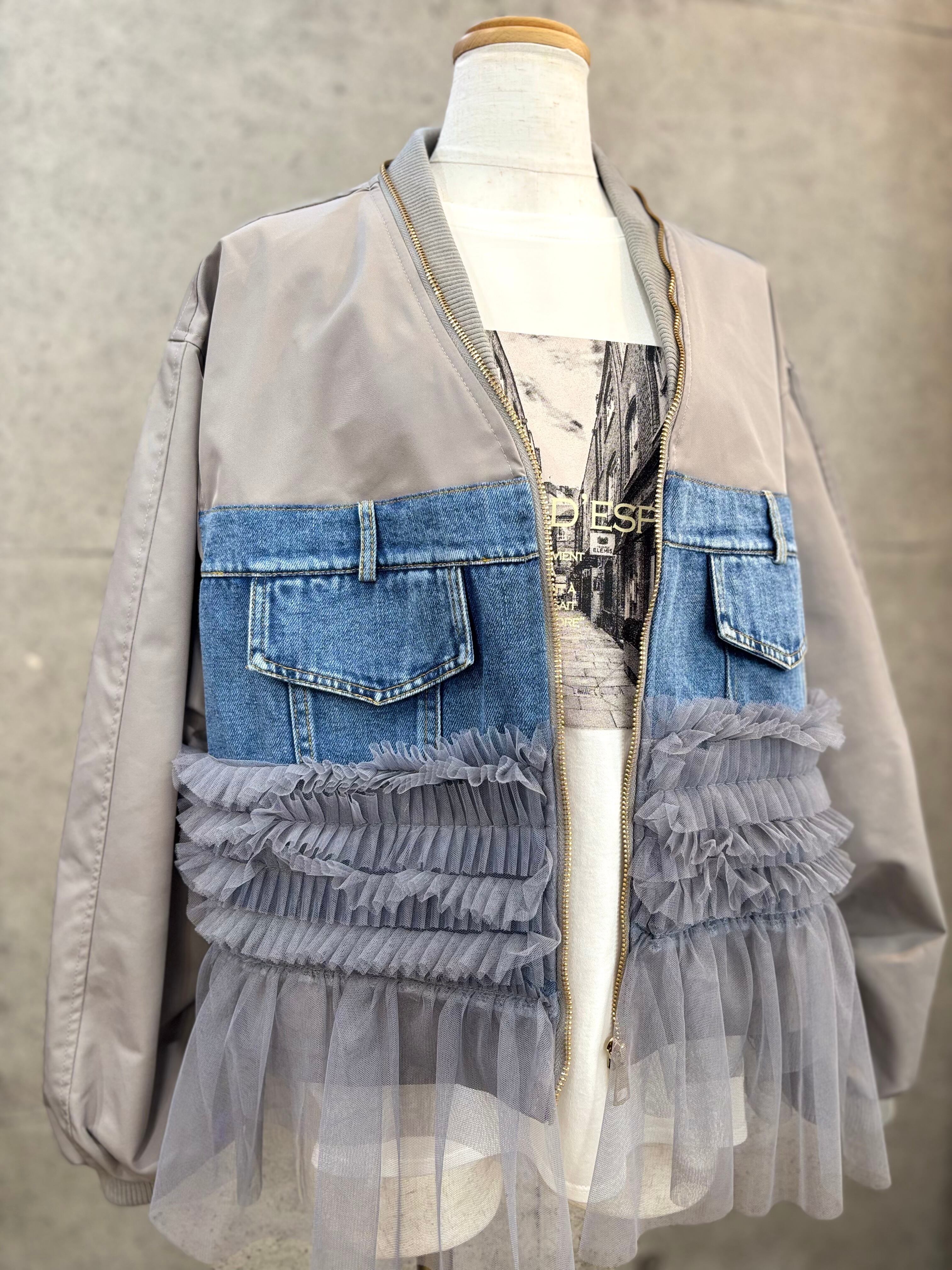 送料無料】MICALLEMICALLE(ミカーレミカーレ) チュール異素材  