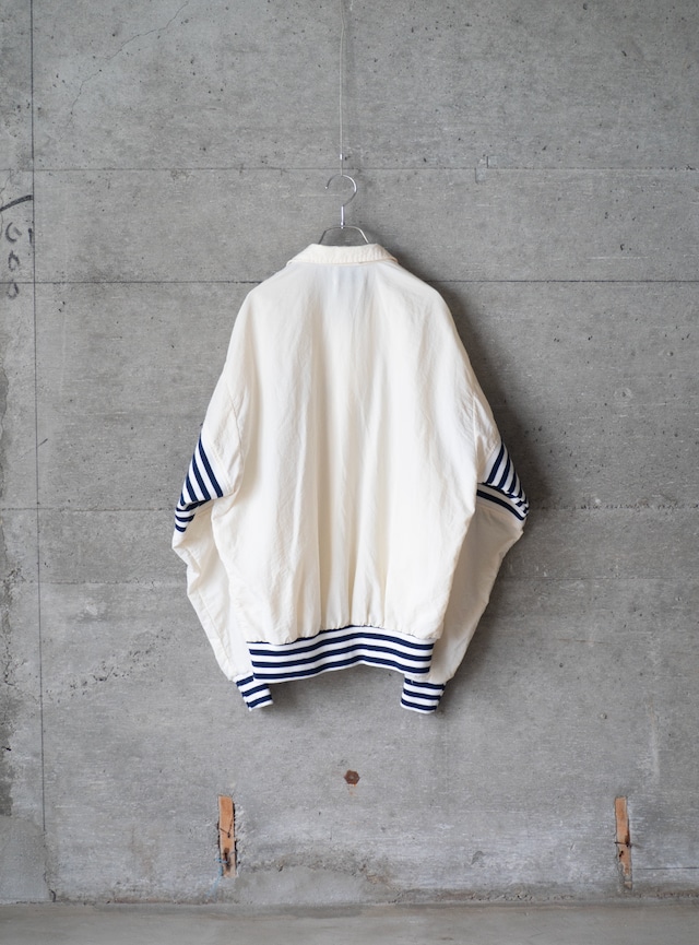"ARTEX" 1980s Border ribs shell combi jacket