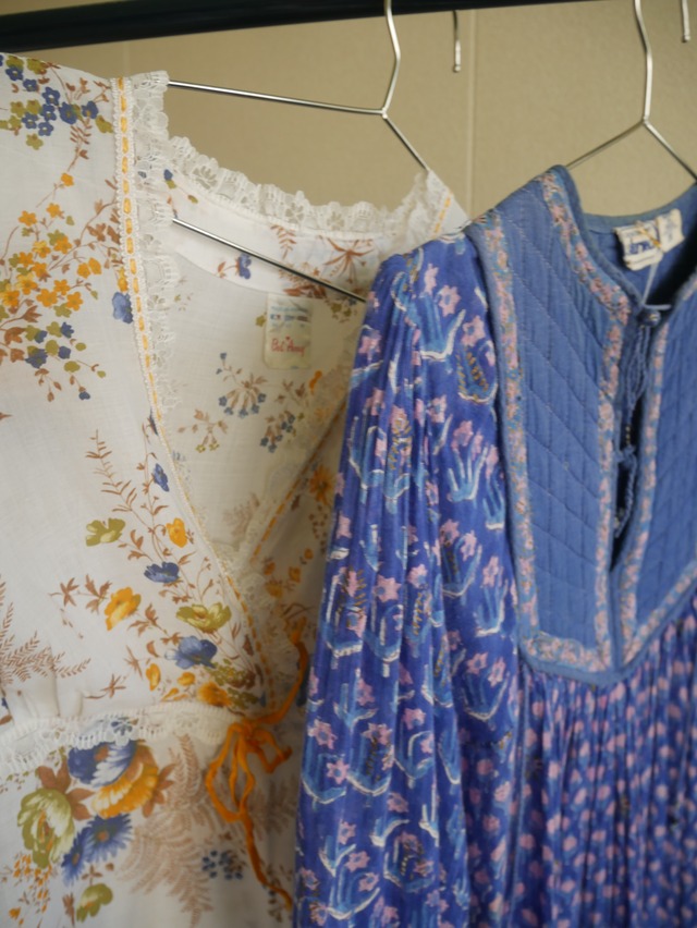 70s VINTAGE "starina" Indian Cotton Dress