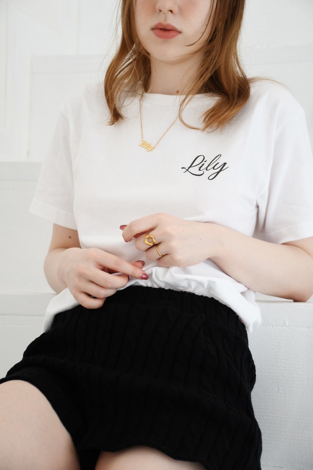 Lily logo T-shirt