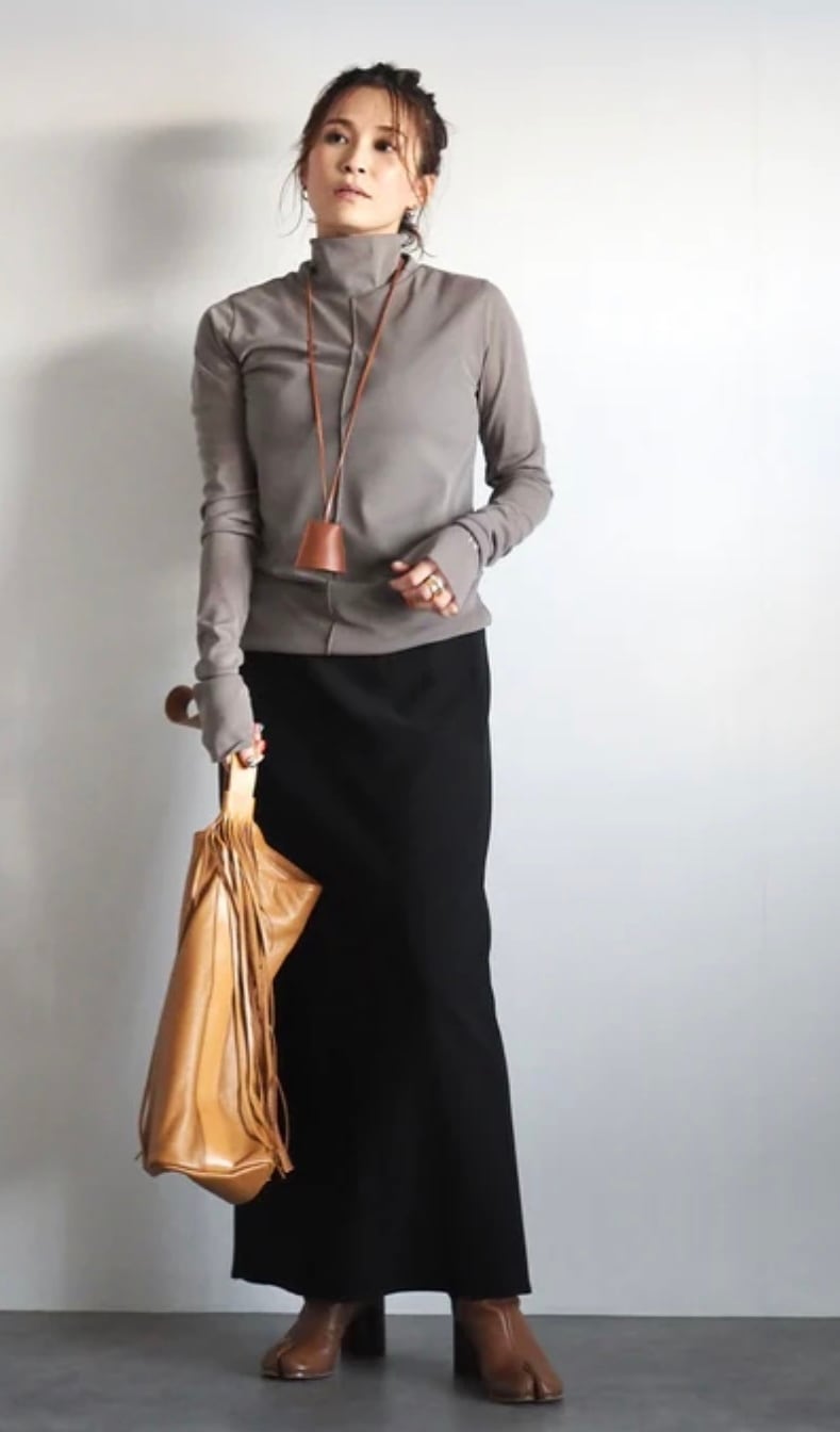 ANIECA ハイネックシアートップス未使用 ANIECA 】 High neck ANC Sheer Tops | valance 福井｜レディース