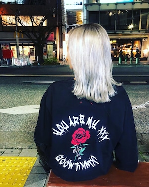 Junky Rose Long-Tee : スワロフスキーver. (JMS1910-006S )