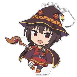 【新着特価】映画 この素晴らしい世界に祝福を！紅伝説 ぷにこれ！キーホルダー(スタンド付) めぐみん