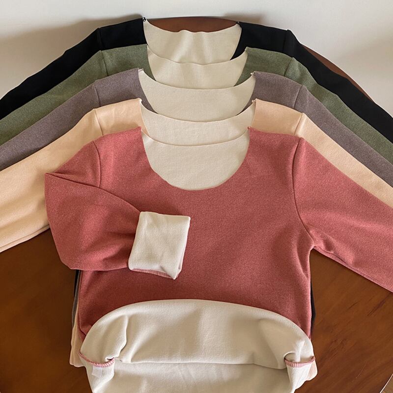 スプリングオータムベルベットシャツ レディースTシャツ トップス ロング 春物 秋物 試着室83815288344