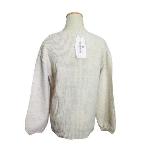 ラメ感とお花が可愛い、すっきりニット♥ギャラリービスコンティ2